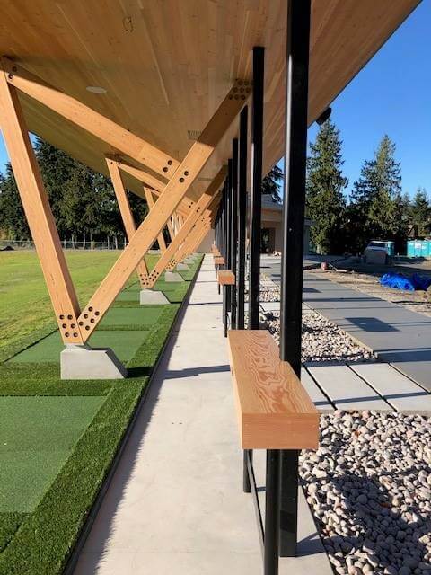 Point Grey Golf Course Exterior view of one of our Whistler projects, The Blackcomb