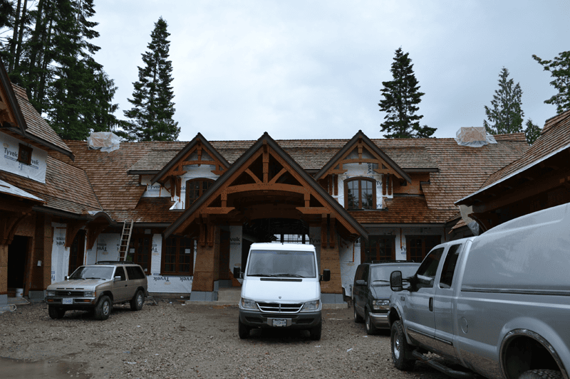 Fort Langley Custom Home- Tamlin Timber Frame