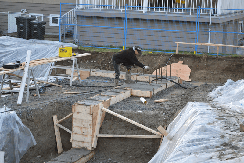 Burnaby BC new home build- Tamlin Homes-footings Burnaby BC new home build- Tamlin Homes-footings