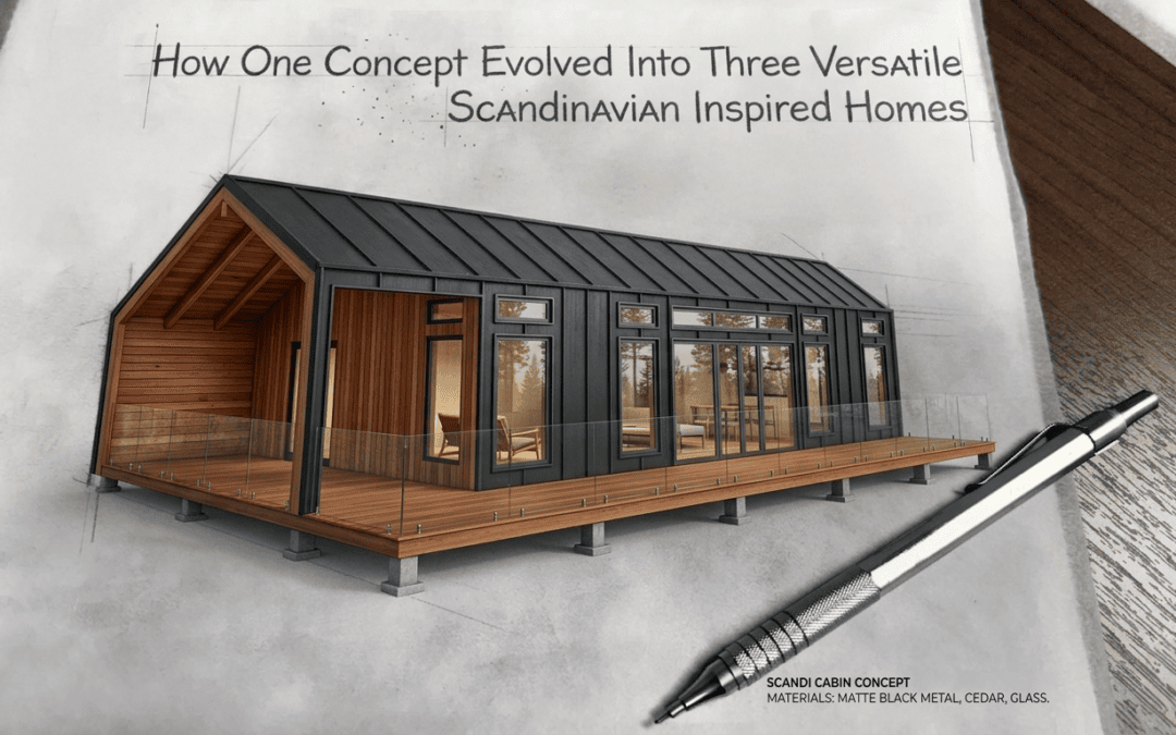 The Scandi Modern Series: 3 Design-Ready Prefab Home Packages
