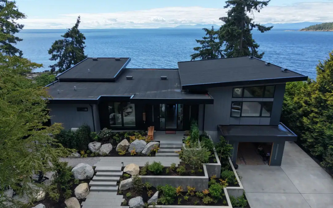 Sunshine Coast Waterfront Custom Home Nears Completion